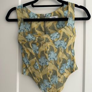 Miaou Campbell Corset Top